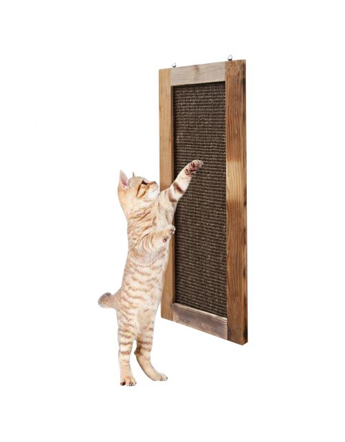 Adori Krabplank Met Lijst - Krabpalen - 30x70 cm Bruin