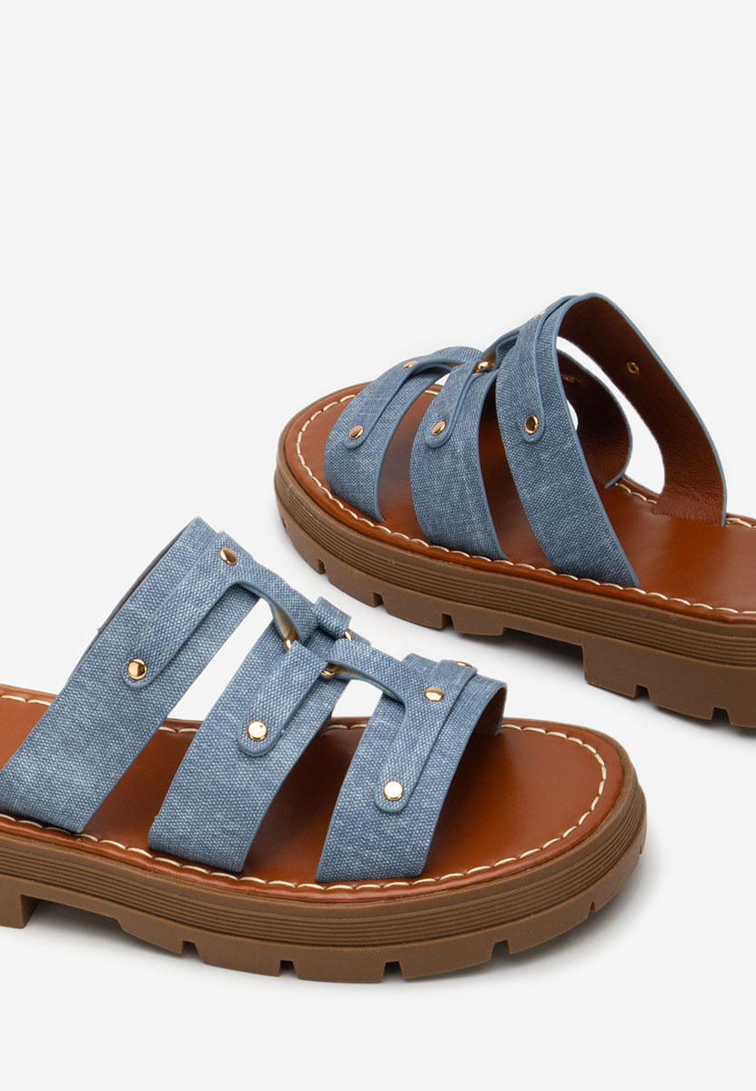 Mules femme denim Cameia