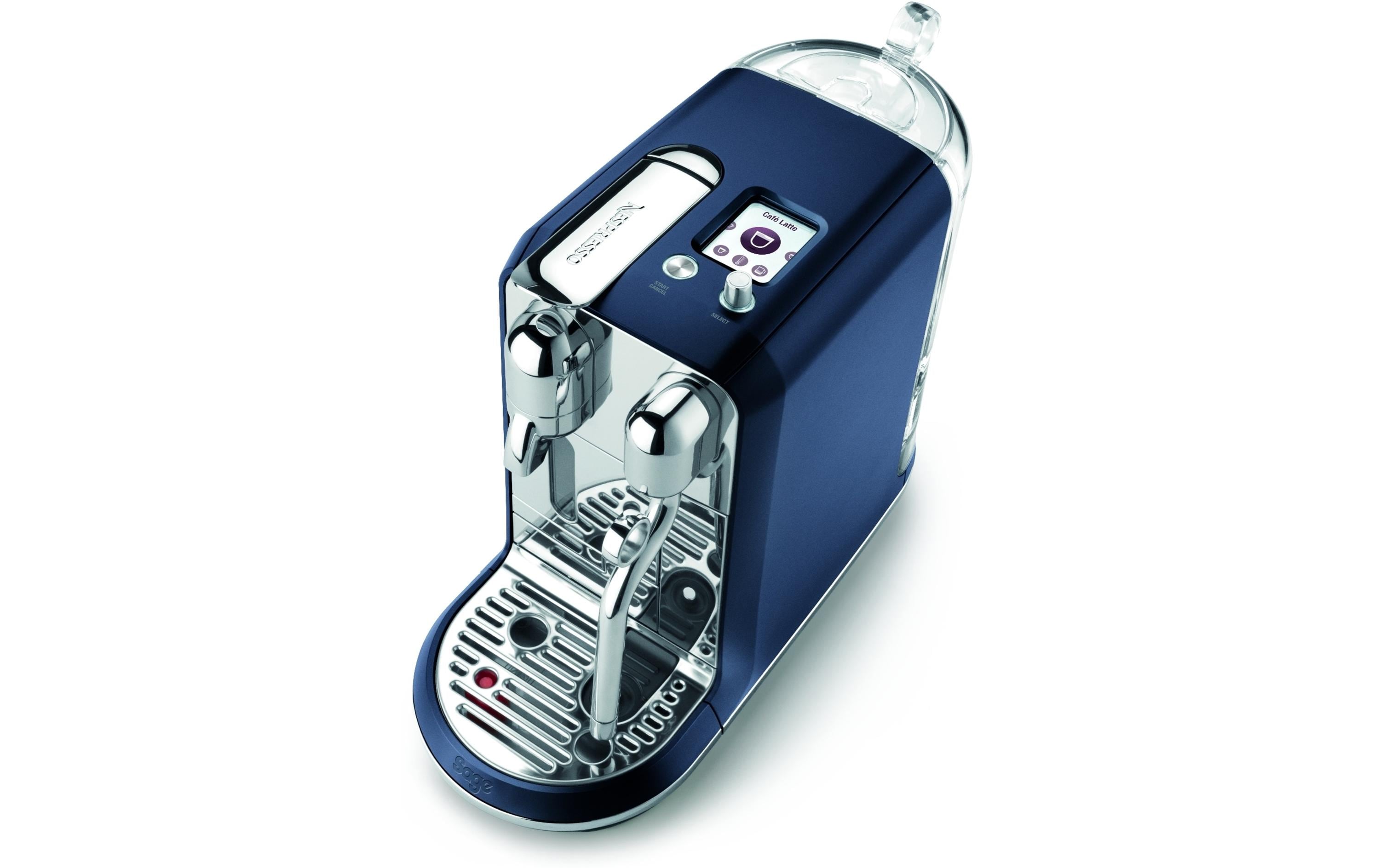 Kaffeemaschine Nespresso Creatista Plus SNE800DBL Blau<br>Kapselmaschine der Original Line für Kaffeespezialitäten in Barista-Qualität