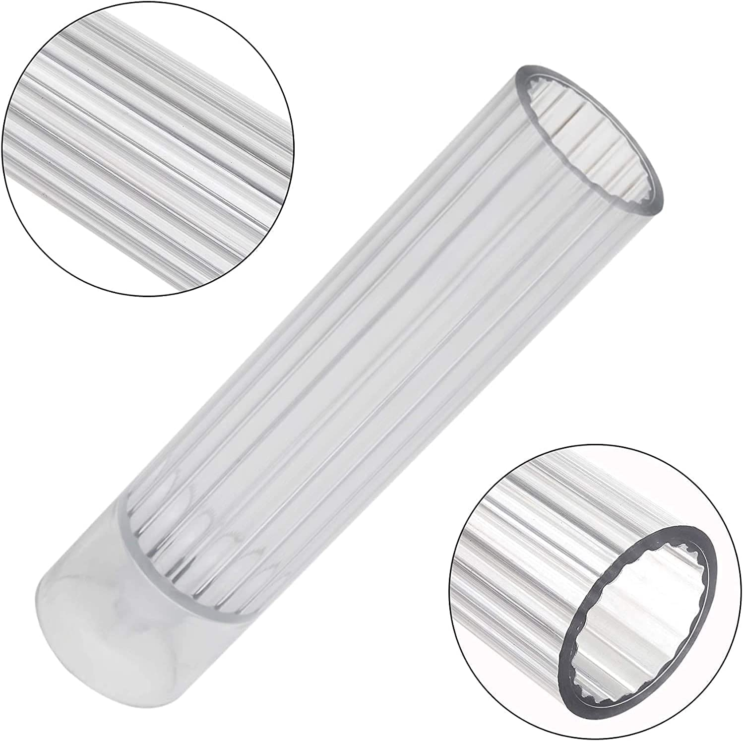 (Ø35mm) Kunststoff Zylinder Form DIY Wachs Kerzen Giessen - Streifen