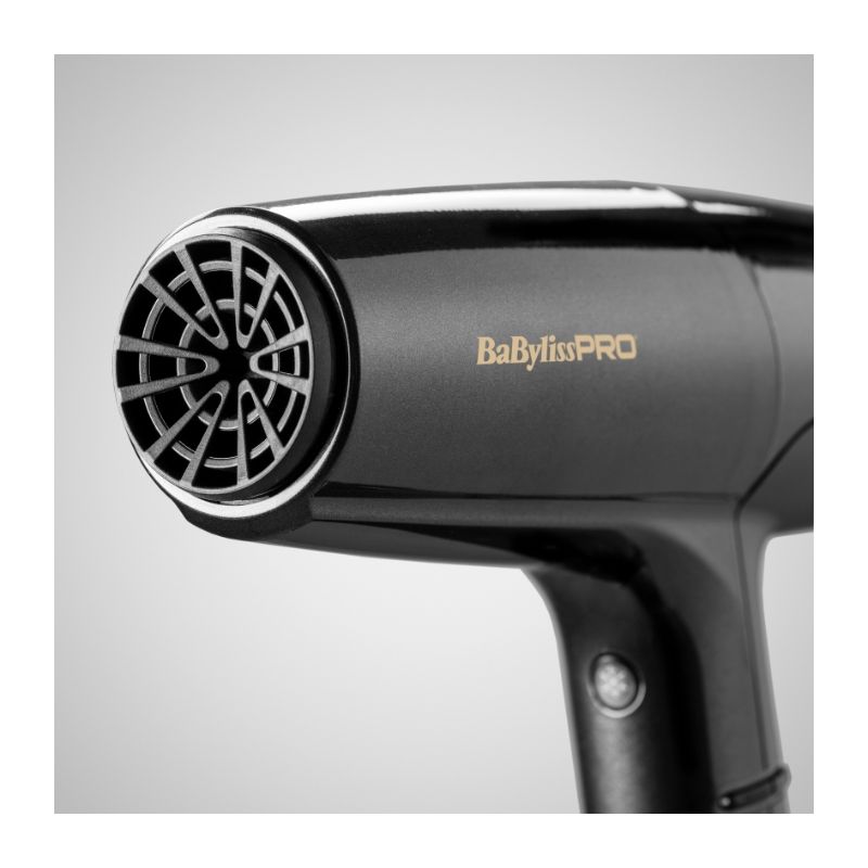 Sèche-cheveux FALCO Ionic Gris + Or 2000W Babyliss Pro