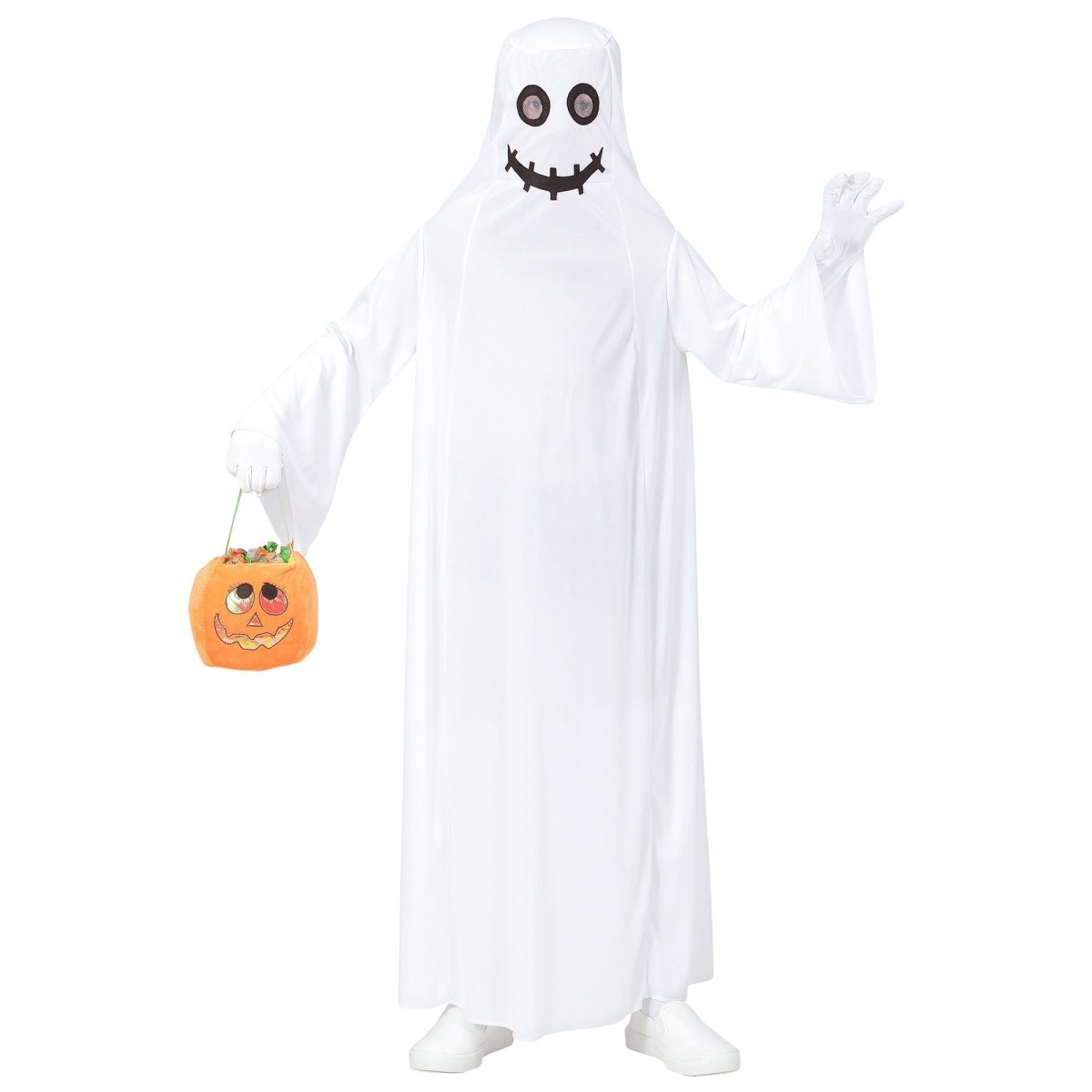 Halloween Kostuum Wit Kind Geest Gewaad
