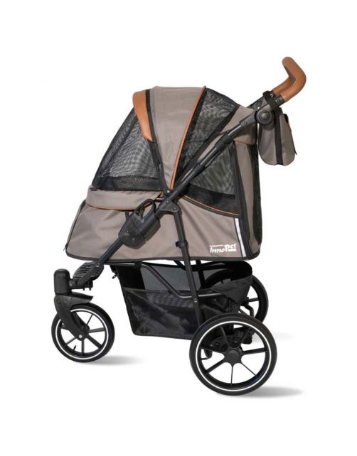 Innopet Hondenbuggy Premium Cozy - Hondentrolley - 78x57x109 cm Beige Bruin