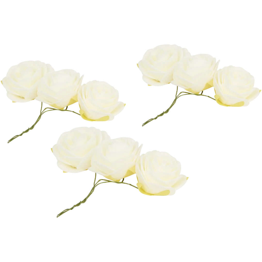 Decoratieve rozen 9 stuks | diverse varianten