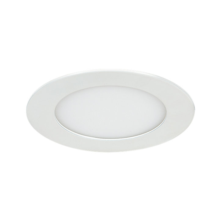 Spot encastrable Octave LED intégrée blanc neutre IP20 380lm 4,5W Ø12xH.2,4cm blanc GoodHome