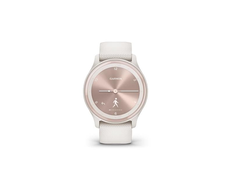 GARMIN Sportuhr Vivomove Sport Weiss/Gold Sportuhr