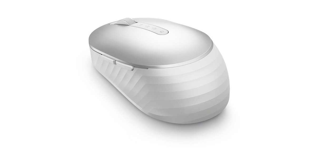 DellPro Premium compacte muis - MS7421W  (Zilver/wit, 1000 - 4000 DPI)
