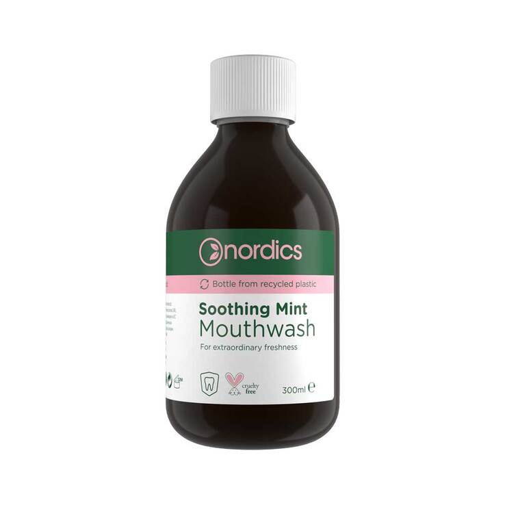 Mundwasser beruhigende frische Minze Nordics, 300 ml
