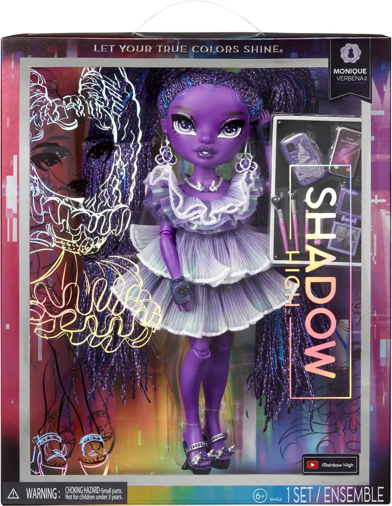 SHADOW HIGH S23 FASHION - POUPEE MONIQUE VERBENA VIOLET FONCE