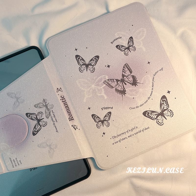 Mobby - Vlinder iPad-hoesje