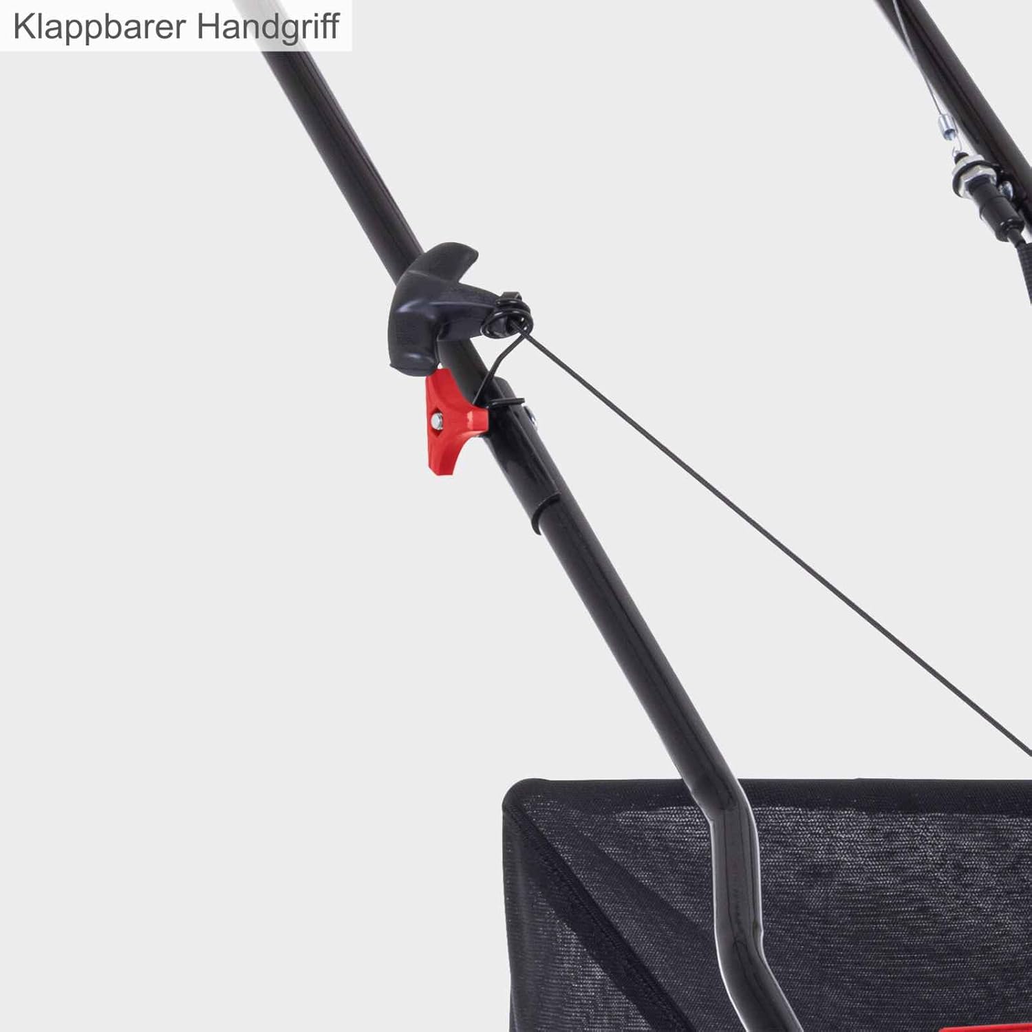 Scheppach Benzin-Vertikutierer SC55P Rasenlüfter | 4-Takt-Motor mit 212 cm3 und 5,4 PS / 4 kW Leistung | 40cm Arbeitsbreite | 6-Fache Höhenverstellung | 40L Fangkorb | für Rasenflächen bis 1400m²