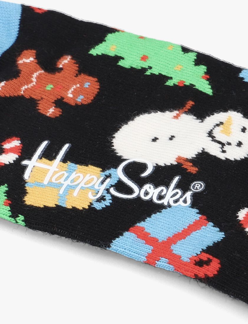 HAPPY SOCKS zwarte happy socks sokken bring it on
