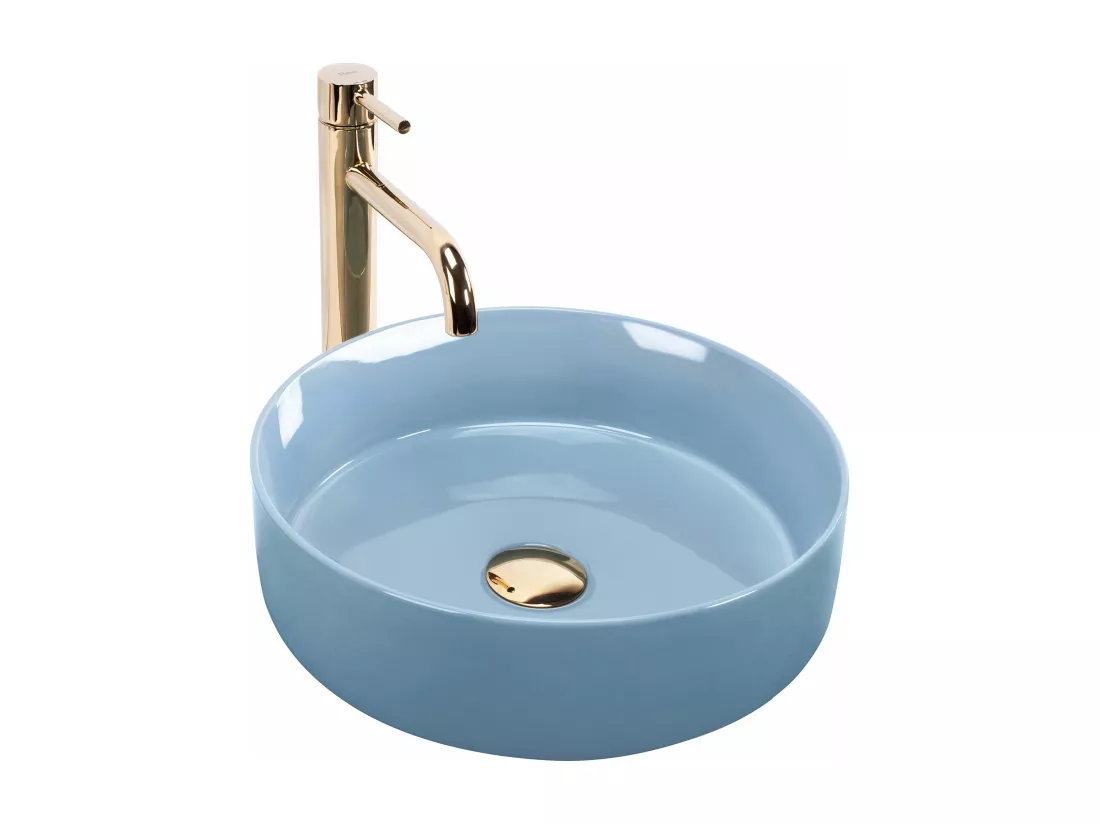 Vasque À Poser Rea Sami Blue