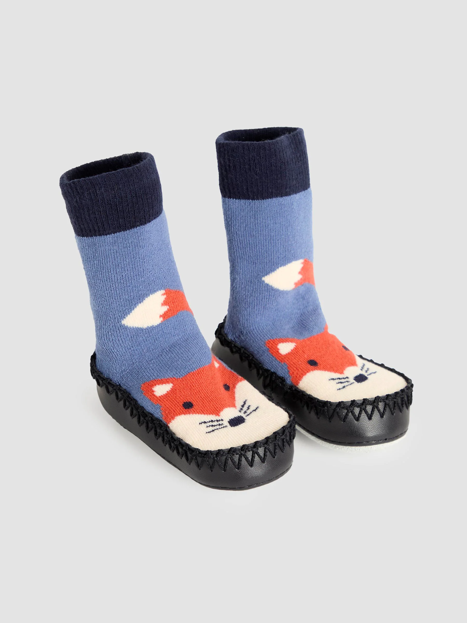 Jojo Maman Bébé moccasin pantoffelsokken