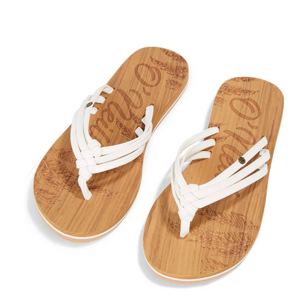 O'Neill Ditsy Sandalsteenslippers wit