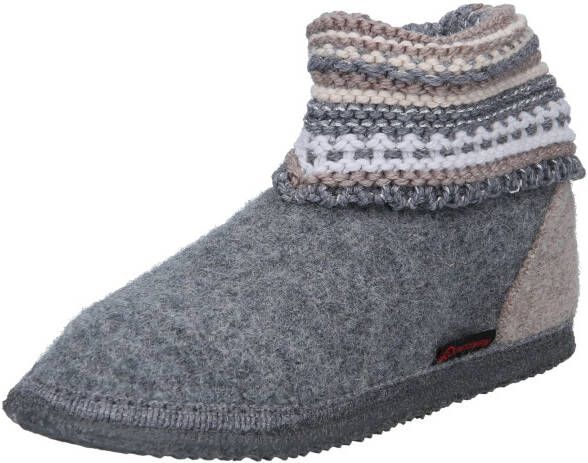 Giesswein Sloffen Vrouwen grijs beige wit
