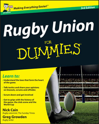 Rugby Union For Dummies (Paperback)