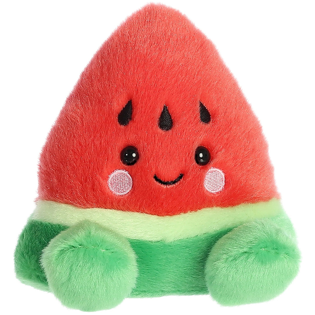 palm pals knuffelwatermeloen sandy - 13 cm