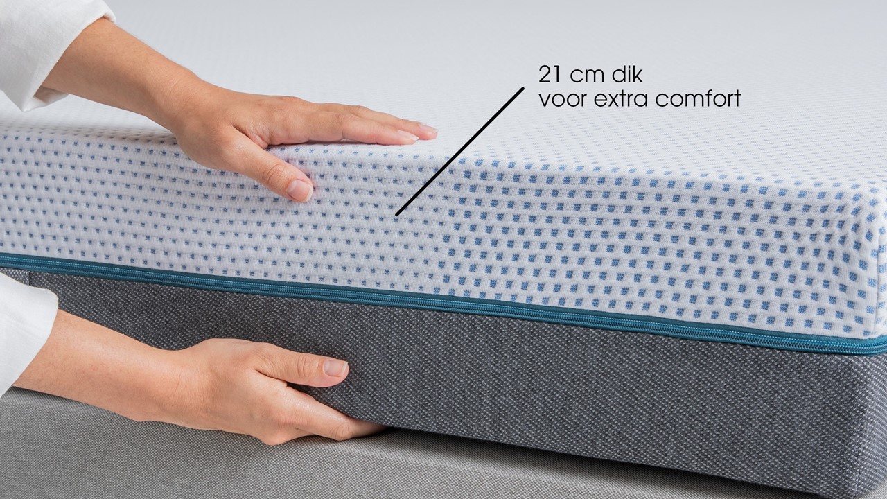 Maxi Plus Touch 300 en 400 matras roze