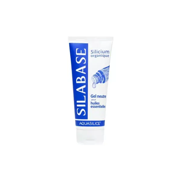 Gel Neutro Aquasilice Silabase com Óleos Essenciais 100ml