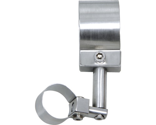 Beugel voor leuningdrager, roestvrij staal V2A, Ø 25 mm