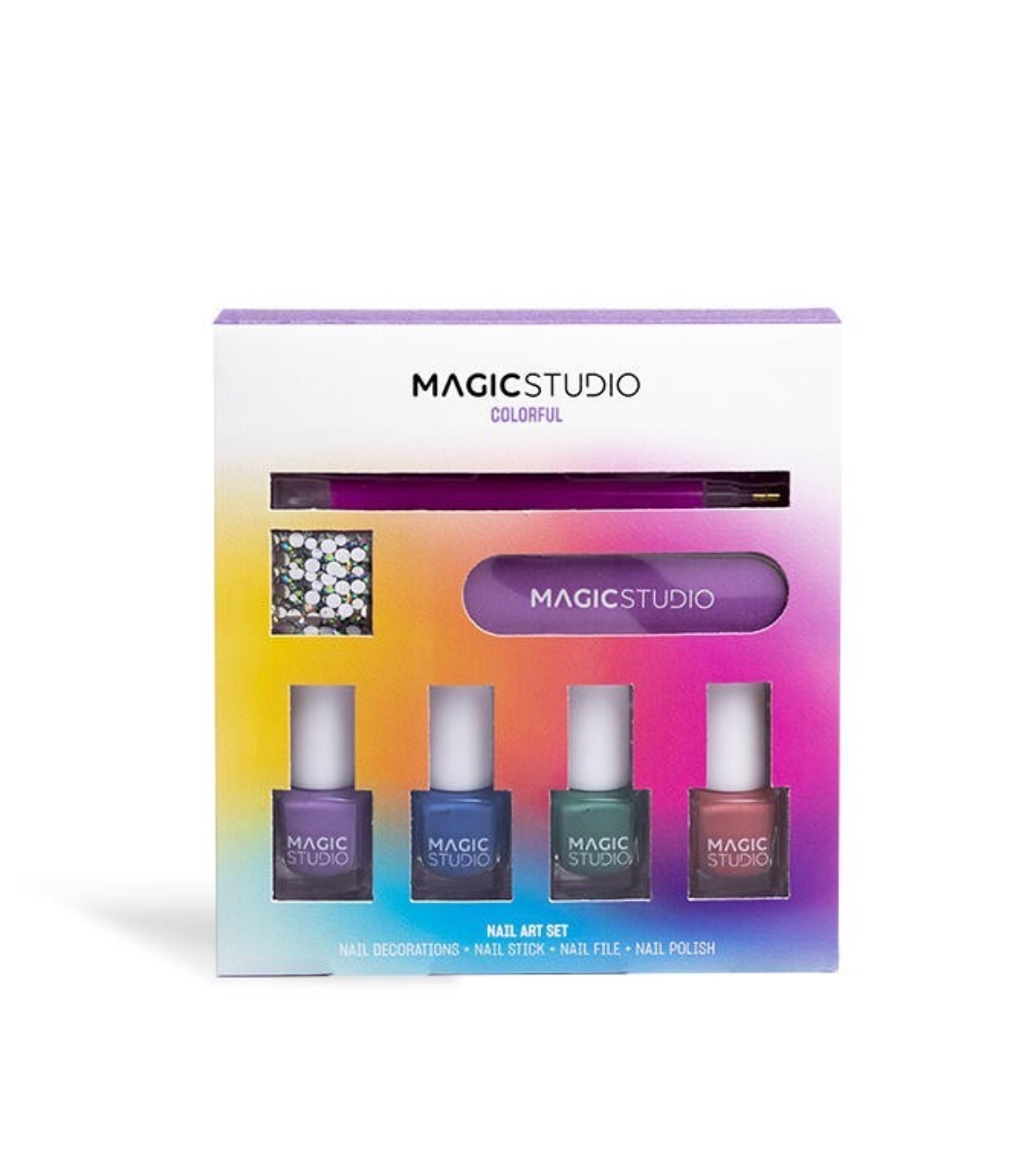 Magic Studio - *Colorful* - Conjunto para presente de unhas