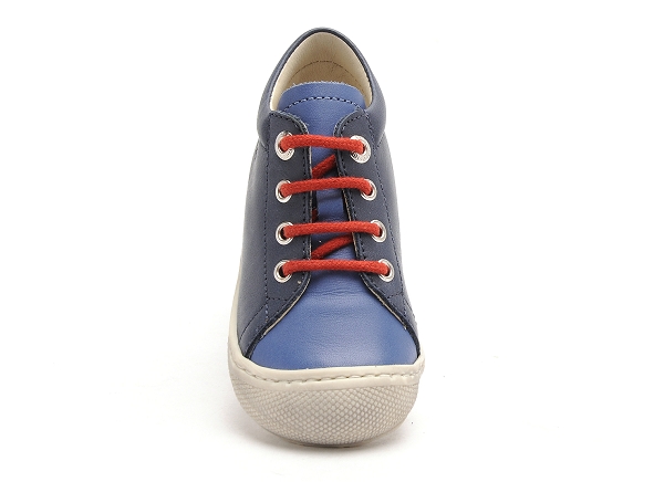 Naturino boots bottine bebe cocoon nappa  bicolor bleu