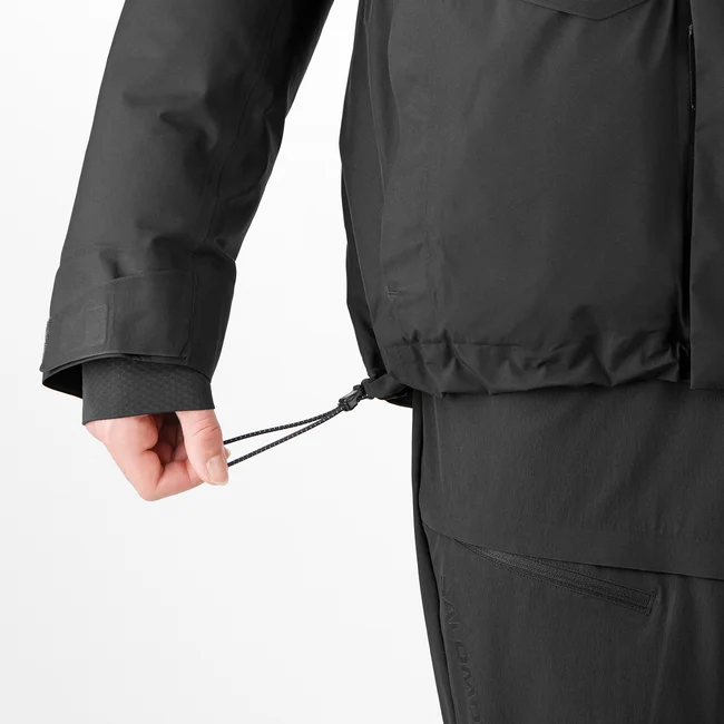 PATROLLER GORE-TEX DOWN  Daunenparka mit Kapuze Herren DEEPBLACK