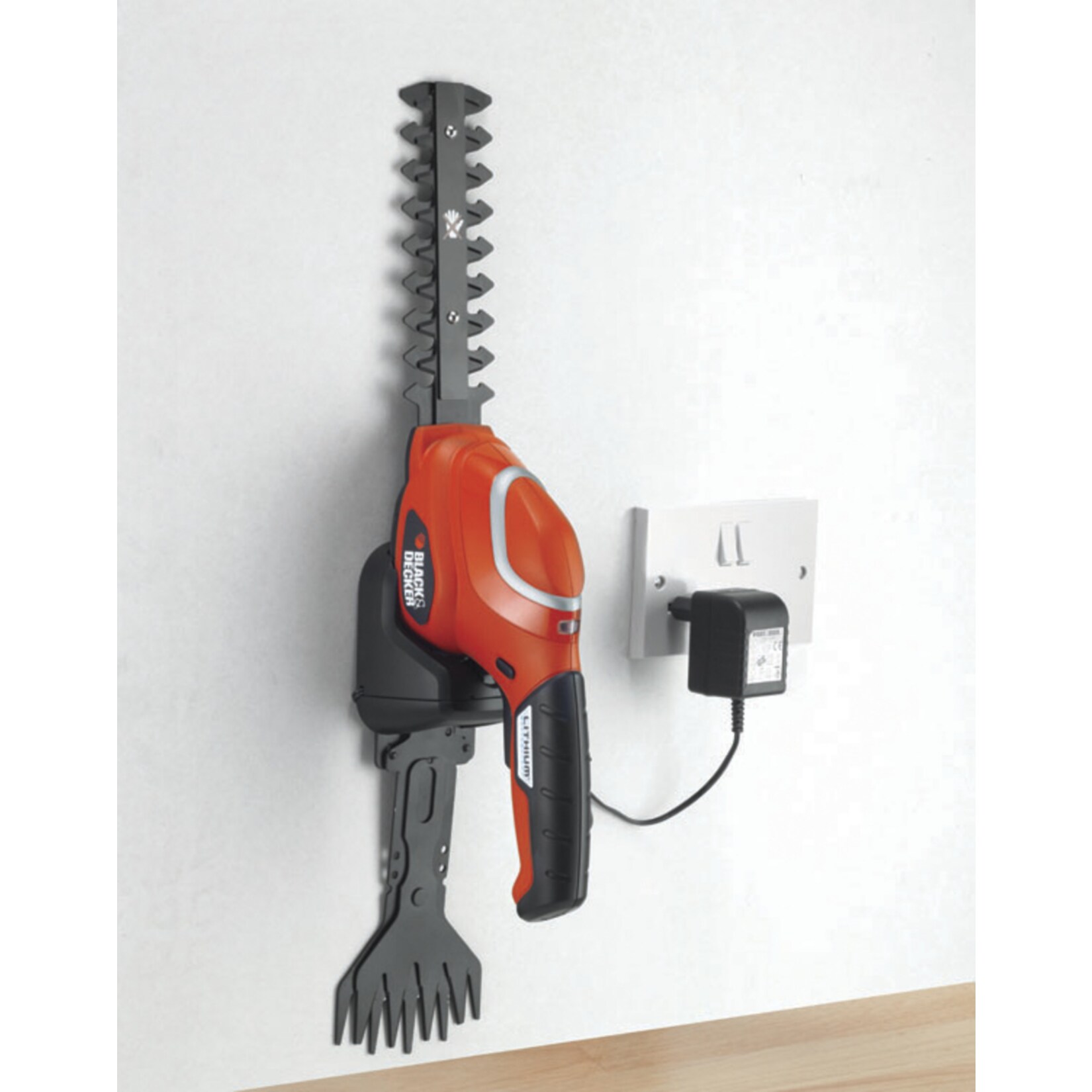 BLACK+DECKER Strauchschere Akku-Gras-Strauchschere GSL700