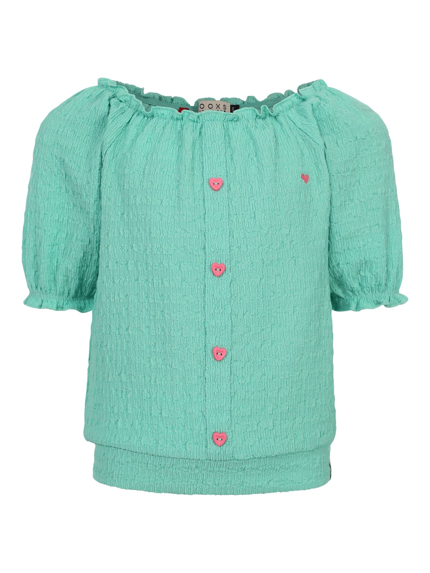 Looxs Looxs little crinckle top ss bright green