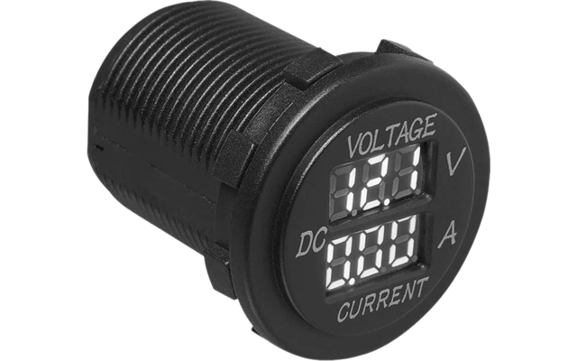 Pro Plus Volt und Amperemeter Messgerät 6-30 Volt und 0-10 Ampere