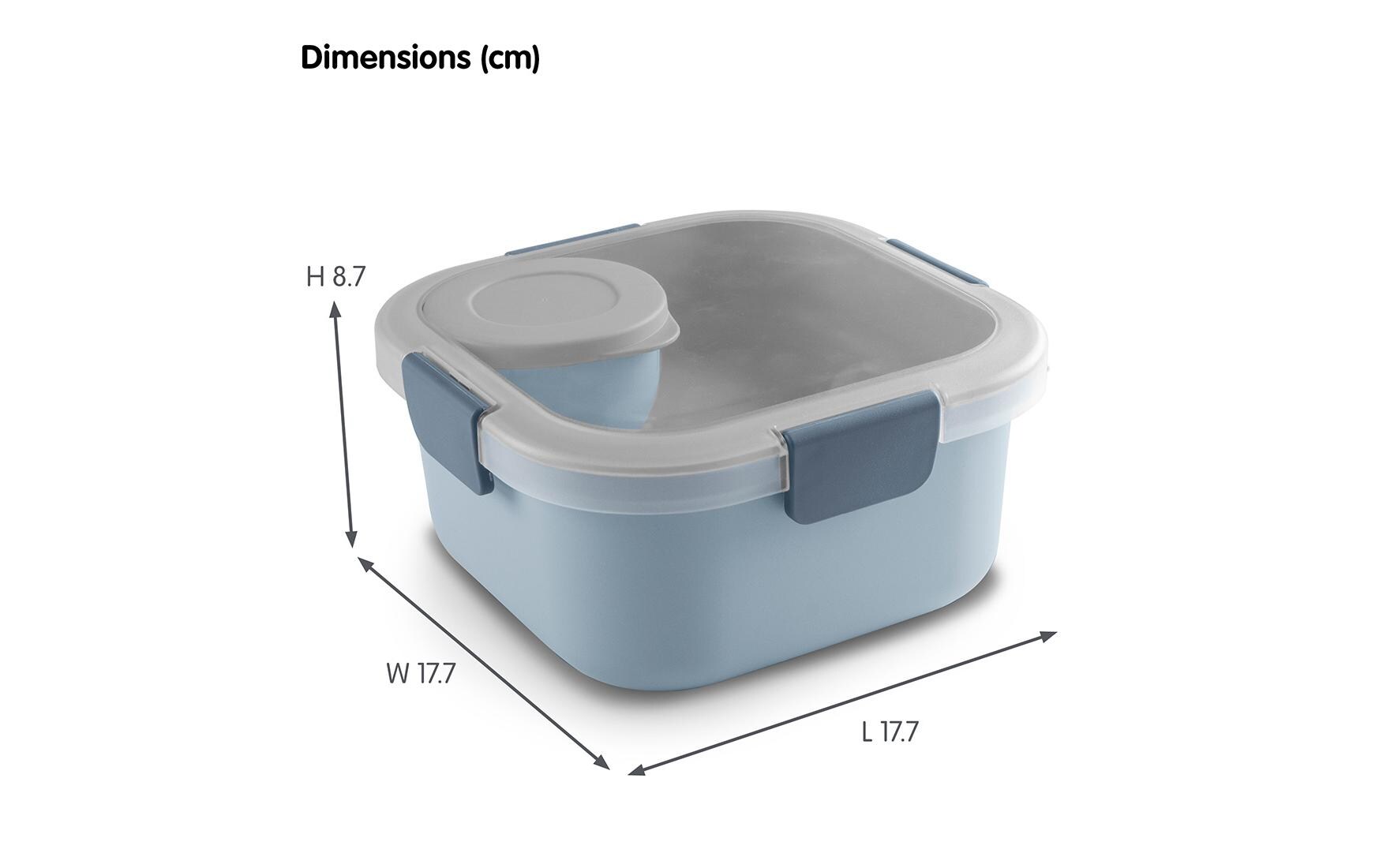 Lunchbox GrauLunchbox-Set