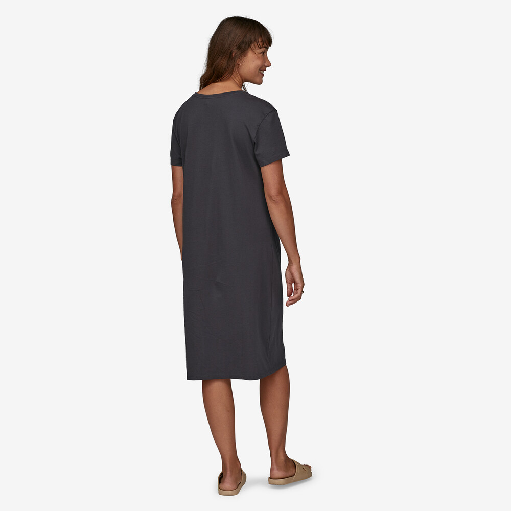 T-Shirt-Kleid aus regenerativer, biozertifizierter Baumwolle für Damen