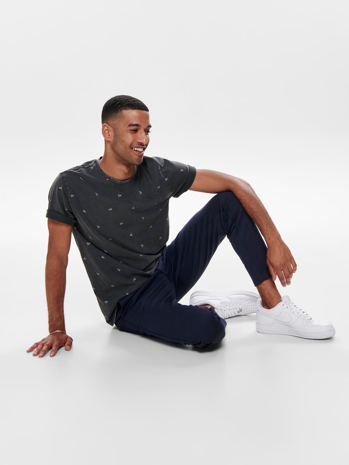ONSMARK Slim Fit Chino Hose Night Sky