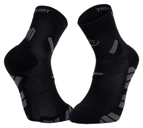 Chaussettes BV Sport Trail Ultra Mid Noir/Gris