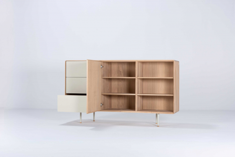 Gazzda Fina dressoir 176 Mushroom 4176 whitewash