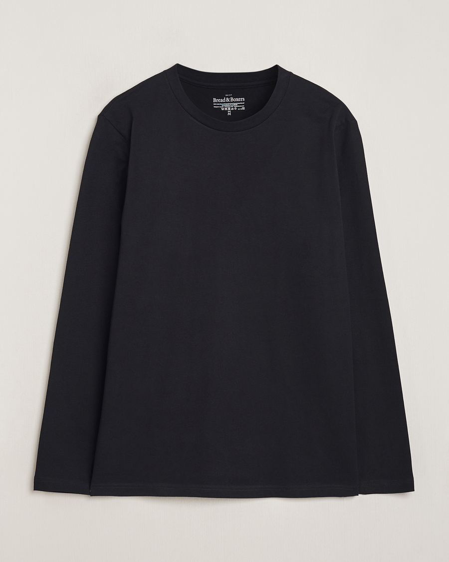 Bread & Boxers Long Sleeve T-Shirt Black