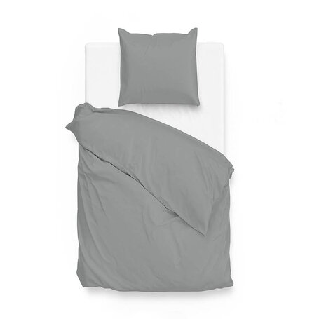 Dekbedovertrek Satinado -Iron Grey