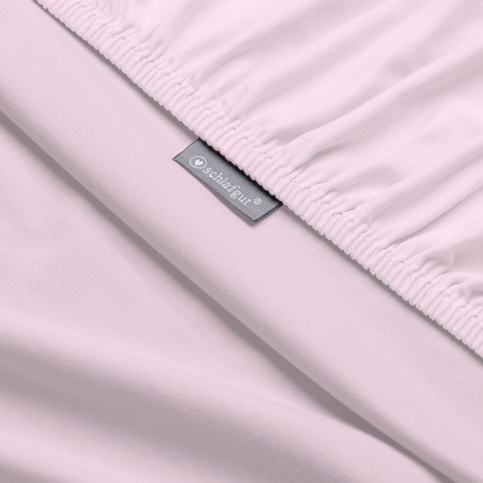Spannbettlaken Jersey ZARTROSA