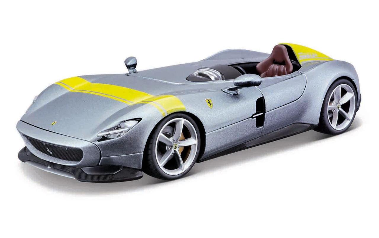 Ferrari Monza SP1 Silber 1:43Sammlermodell im Massstab 1:43