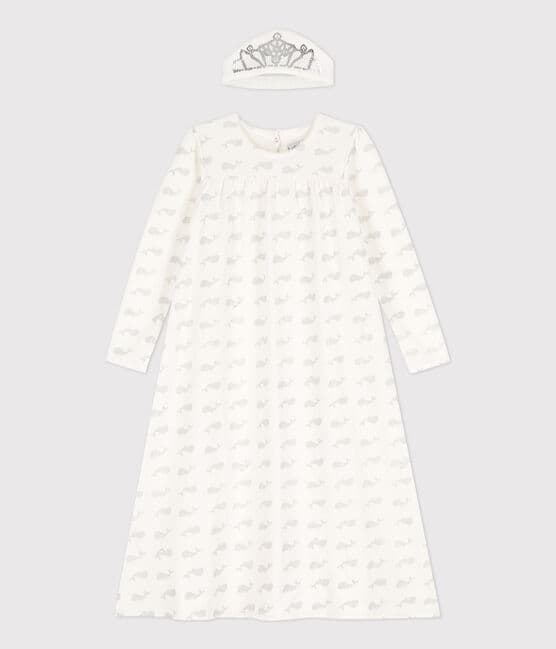 Chemise de nuit petite fille en velours