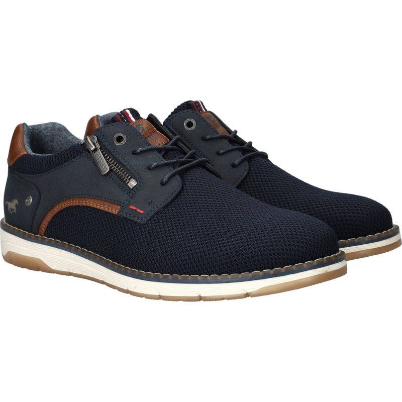 Mustang Veterschoenen Blauw Heren