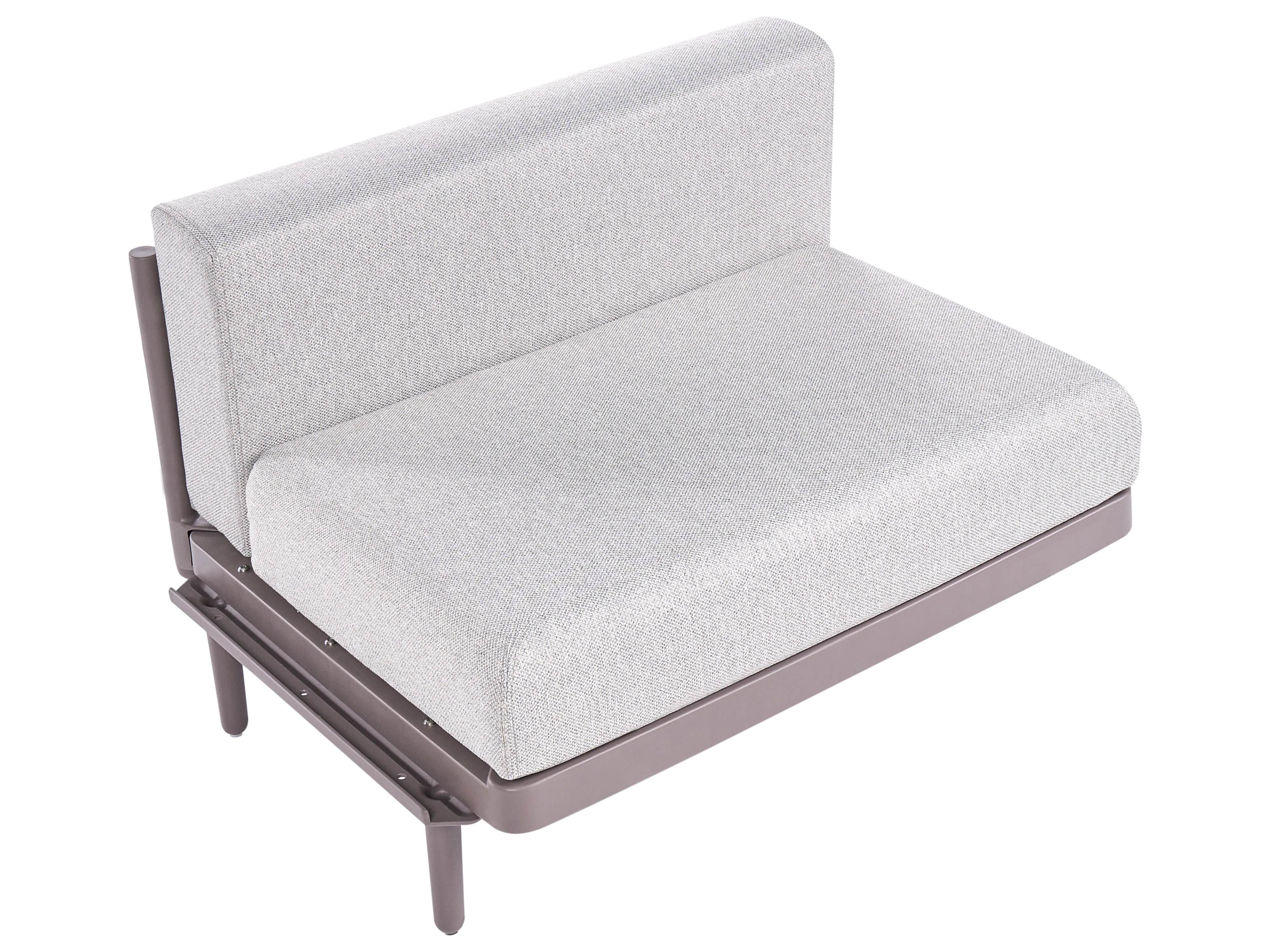 Tuinbank uitbreidingsmodule FERRETTI Taupe