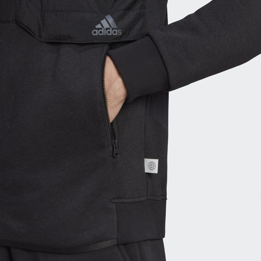 adidas Veste d'Entraînement 4CMTE Hiver - Noir/Gris