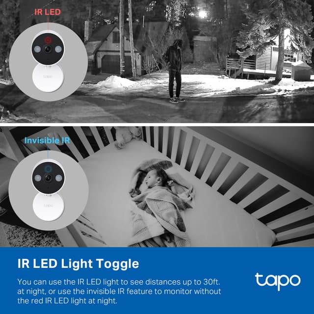 TP-Link Tapo C120 WiFi udendørs sikkerhedskamera