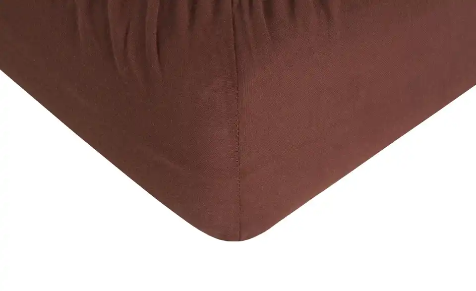 Flanell Spannbetttuch 150 cm Cappuccino