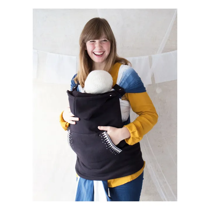 Mara Mea Couverture pour porte-bébé | Noir