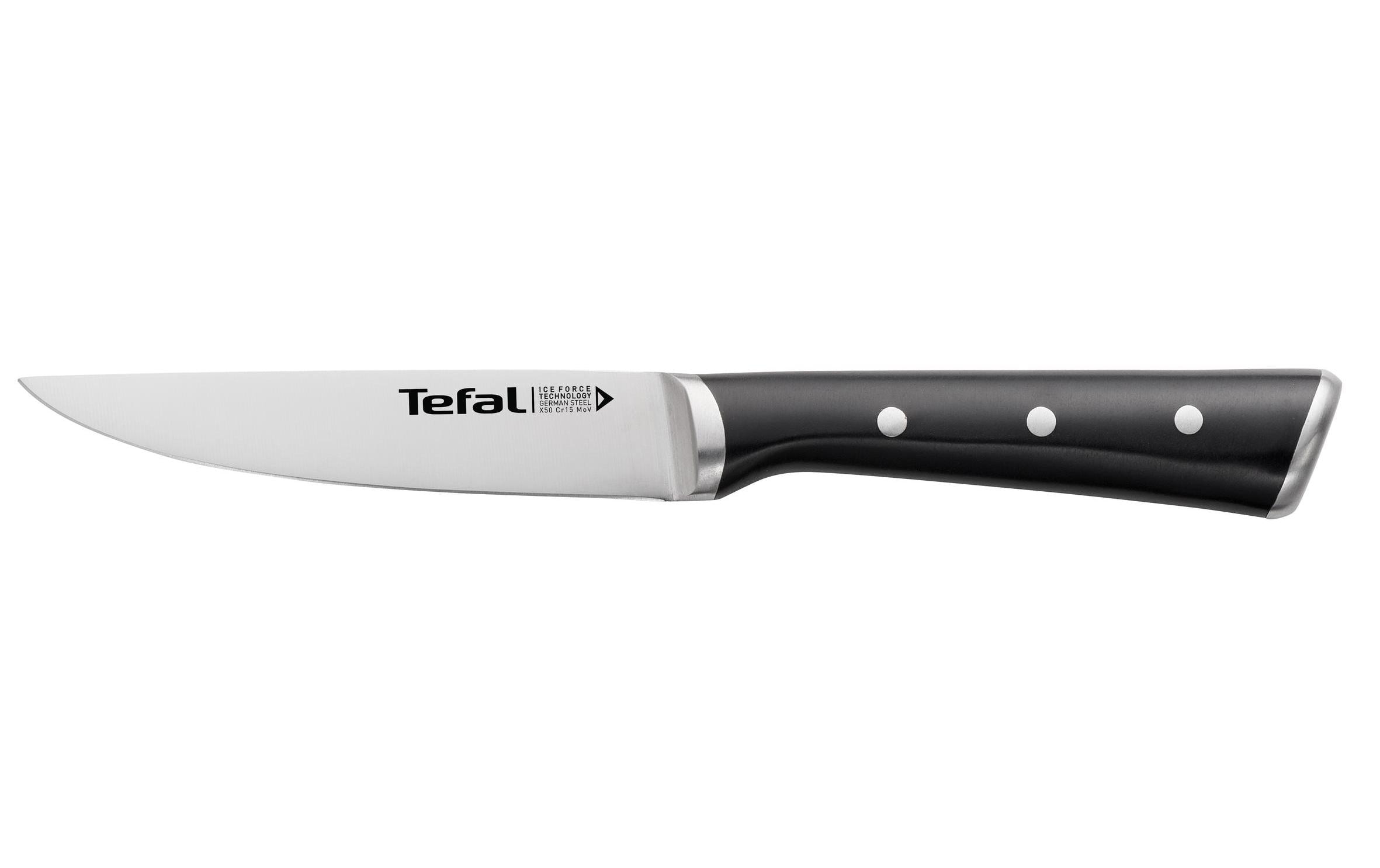 Tefal Messerblock »Ingenio Ice Force Schwarz« Herkunftsland China, Holzart Gummibaum
