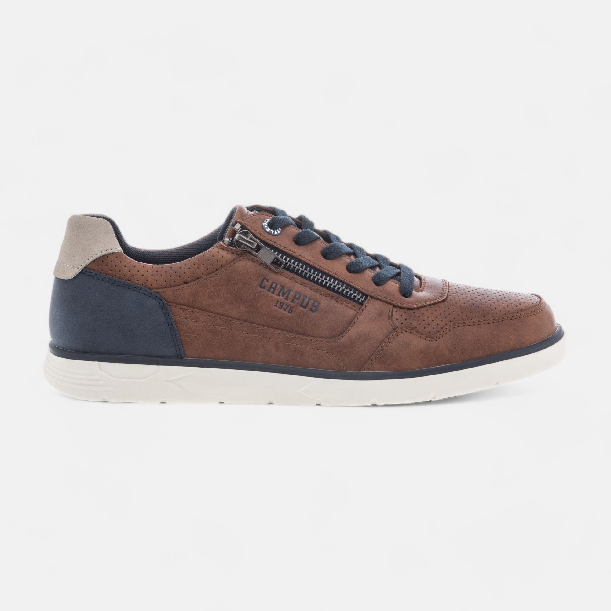 Baskets basses Homme cognac