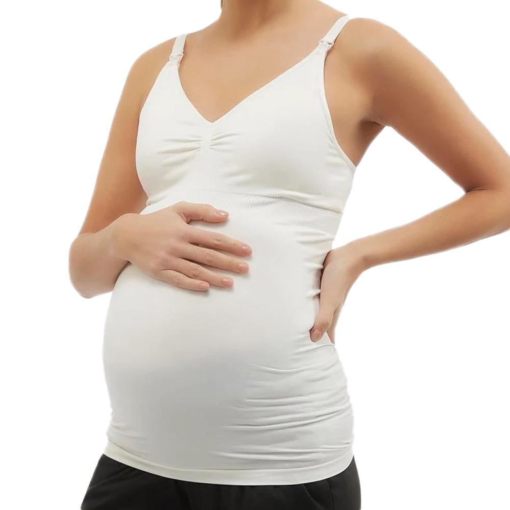 Mamalicious Débardeur Allaitement Blanc Femme Mamalicious Lilja